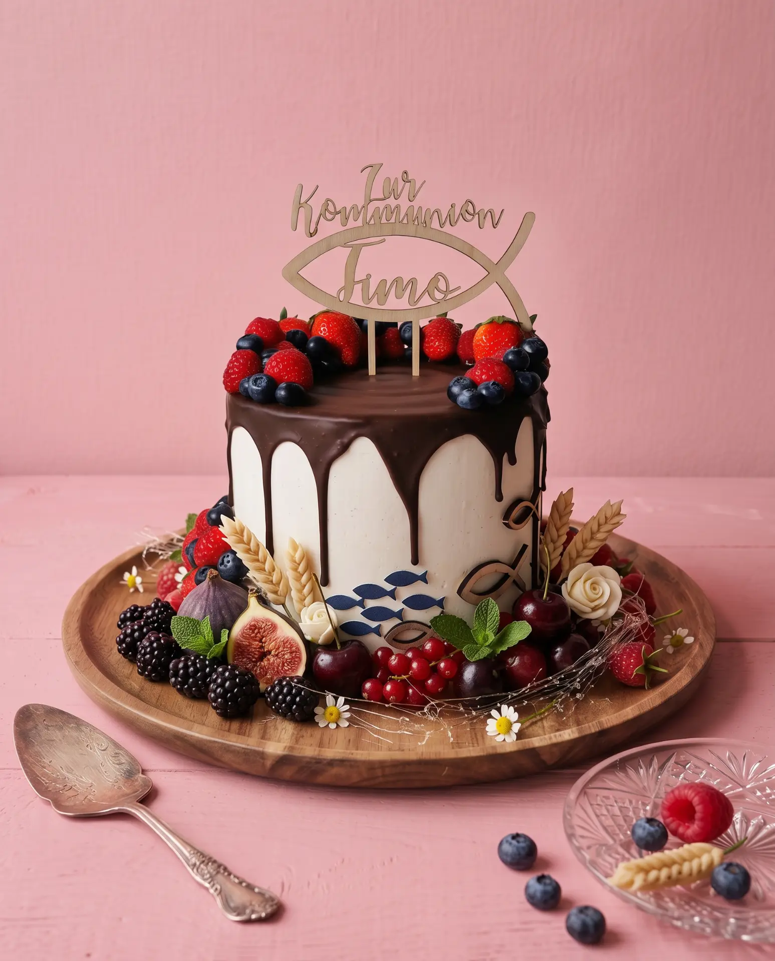 Dripcake mit Obst